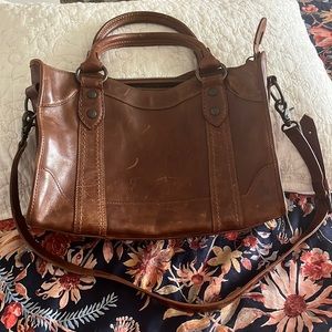Frye Melissa Satchel - Cognac - NWOT